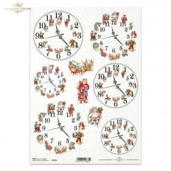 Papel de arroz para decoupage R1023
