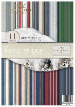 Conjunto Creativo RP055 - Retro stripes