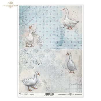Papel de arroz para decoupage R1346