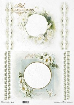 Papel de arroz decoupage A3 R0675L