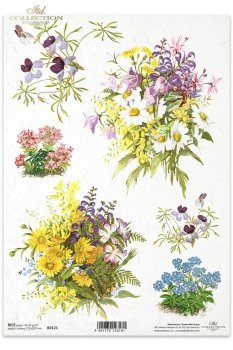 Papel de arroz para decoupage R0121