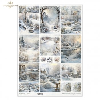 Papel de arroz decoupage A3 R1399L