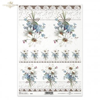 Papel de arroz para decoupage R0250
