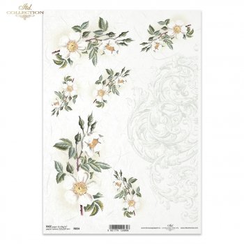 Papel de arroz para decoupage R0834