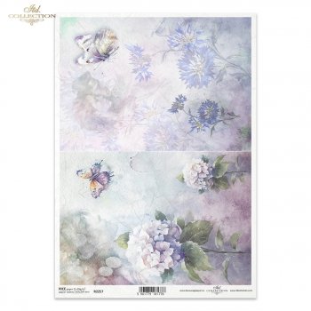 Papel de arroz para decoupage R2257
