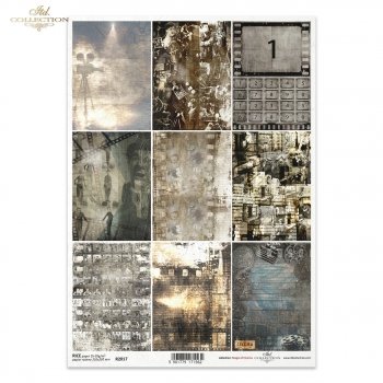 Papel de arroz para decoupage R2017