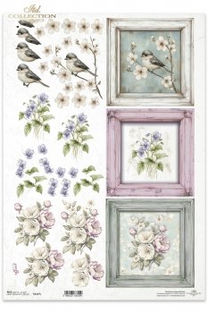 Papel de arroz decoupage A3 R1447L