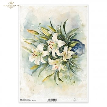 Papel de arroz para decoupage R2459