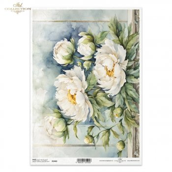 Papel de arroz para decoupage R2460