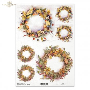 Papel de arroz para decoupage R2288