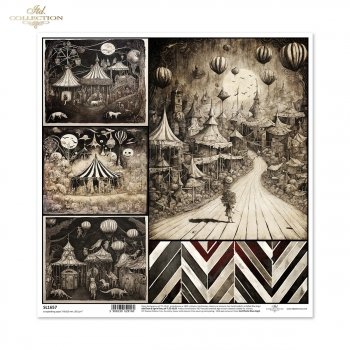 Papier do scrapbooking (HS code 48025890) SL1657