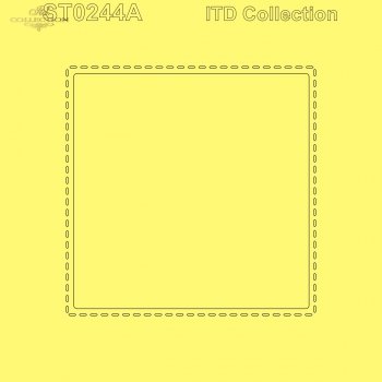 .szablon - maska do scrapbooking (HS code 39206219) 16x16 cm ST0244A