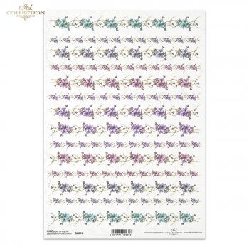 Papier ryżowy (HS code 48021000) R0674