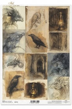 Papier ryżowy (HS code 48021000) R2715