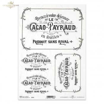 Papier ryżowy (HS code 48021000) R0514