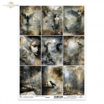 Tagi do scrapbooking (HS code 48025890) TAG0381