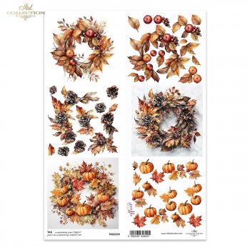 Tagi do scrapbooking (HS code 48025890) TAG0334