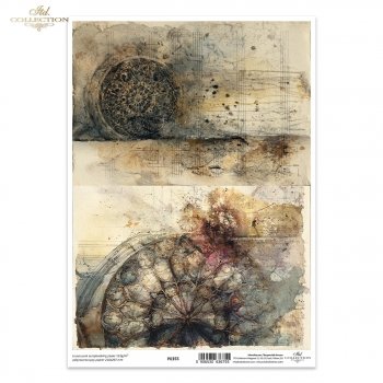 papier półprzezroczysty do scrapbooking (HS code 48063000) P0355