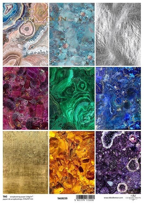 Seria Gemstones - Kamienie szlachetne*Gemstones series*Serie Edelsteine*Serie de piedras preciosas