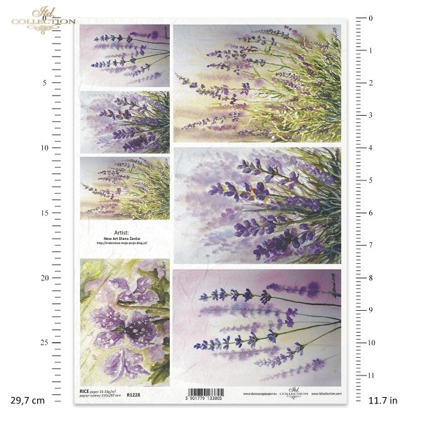 lavender flowers, garden, lavender field, painting, Diana Zarow, contemporary artist, Lavendel, Lavendelblüten, Blumen, Garten, Lavendelfeld, zeitgenössische Malerei, zeitgenössische Künstlerin, Künstler, flores de lavanda
