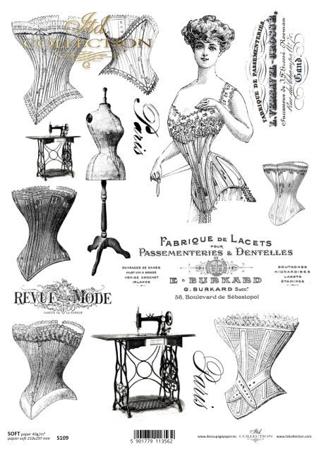 papír pro decoupage Soft S0109