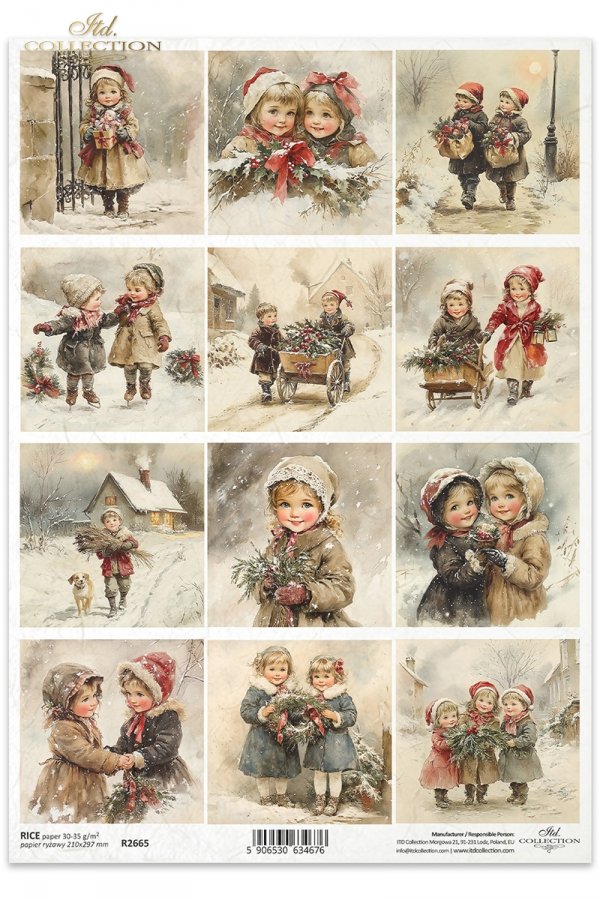 dzieci, vintage, Boże Narodzenie*children, vintage, Christmas*Kinder, Vintage, Weihnachten*niños, vintage, Navidad