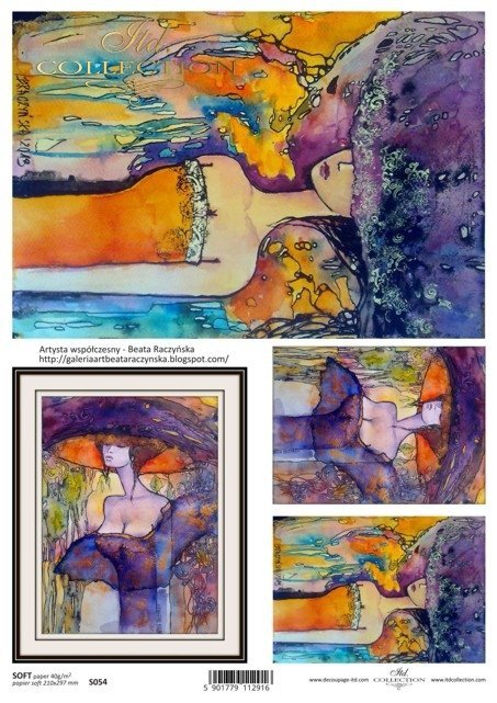 papír pro decoupage Soft S0054