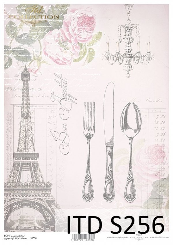 papír pro decoupage Soft S0256