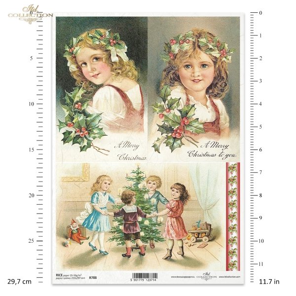 zimowa noc, świąteczne stroiki, Boże Narodzenie, świąteczne dekoracje, retro, vintage, dziecko, dzieci, ostrokrzew, choinka, zimowy obrazek, prezenty, R788, winter night, christmas decorations, retro, vintage, child, children, holly, Christmas tree, winte