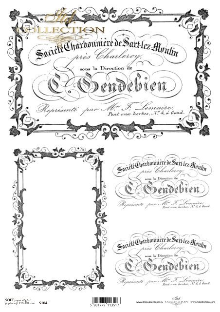 papír pro decoupage Soft S0104
