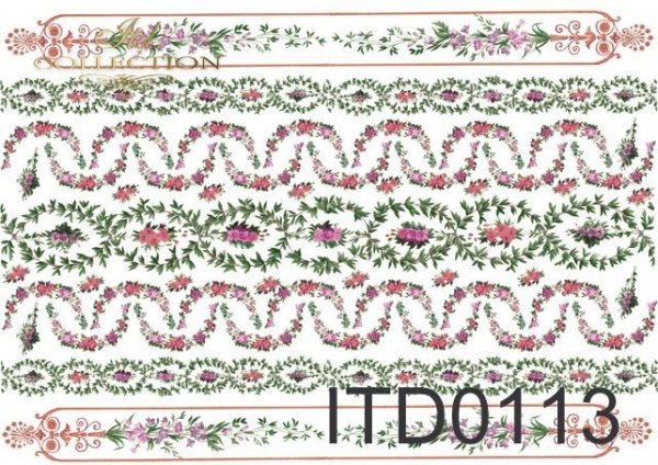 Papier decoupage (HS code 48025700) D0113M