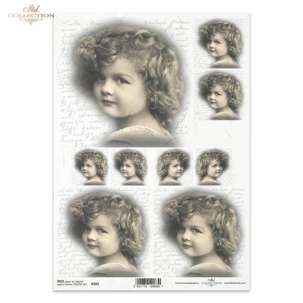 old pictures, children's portrait, children, retro, R263