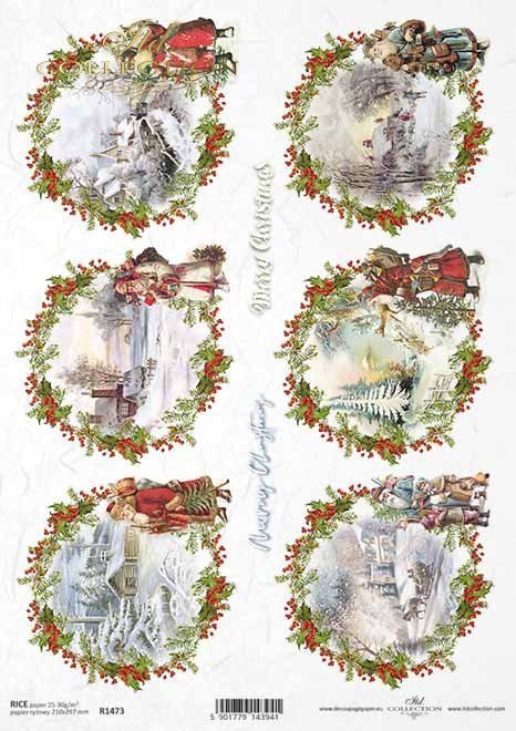 Navidad, Santa, vistas de invierno, animales*Weihnachten, Santa, Winteransichten, Tiere*Рождество, Санта, зимние виды, животные
