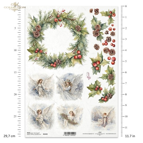 zimowe wianki*winter garlands*Wintergirlanden*guirnaldas de invierno