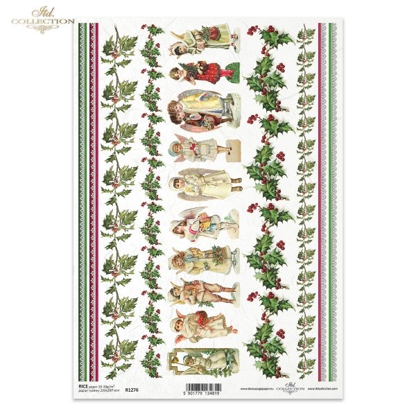 Boże Narodzenie, anioły, aniołek, aniołki, anielskie skrzydła, świąteczne szlaczki, koronka, koronki, ostrokrzew, dekoracje, dekory, vintage, Christmas, angels, wings, christmas stitching, lace, holly, decorations