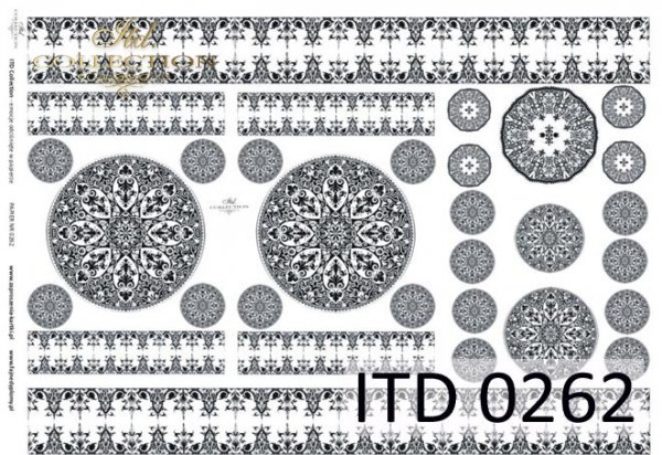 Papier decoupage (HS code 48025700) D0262M
