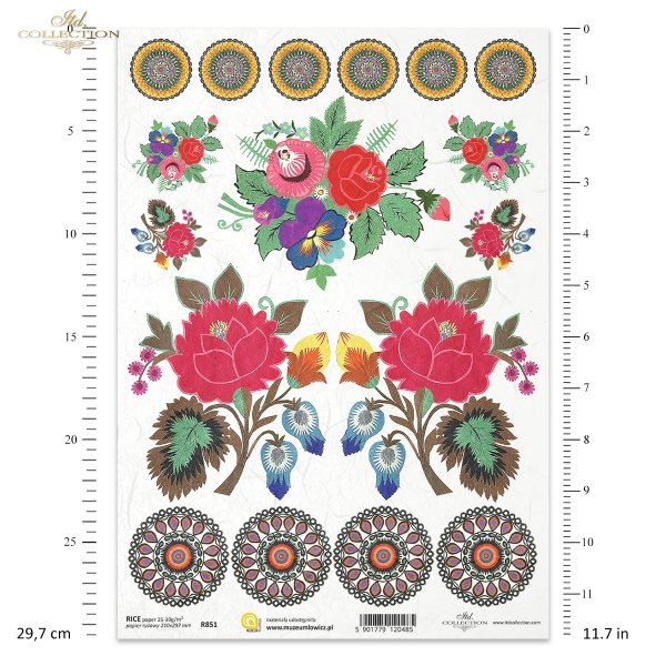 wycinanka, wycinanki, łowicka, łowickie, folklor, polski, polskie, Łowicz, Lowicz, Muzeum w Łowiczu, ludowa, ludowe, R851,  Gwiozda, Helena Rześna, kodra, Marianna Jaska, Józefa Strycharska, cut-outs, folklore, Polish, folklore, Ausschnitt, Polnisch, reco