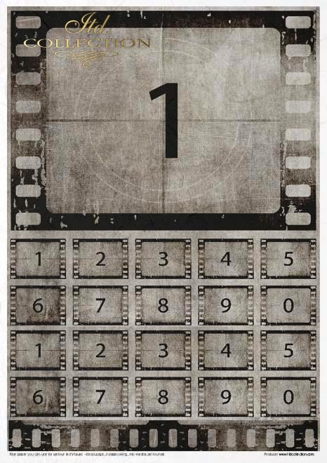 Seria Magic of cinema: magia kina, słynne aktorki, klisze, charlie chaplin, napisy, filmografia, kolaże, reżyser, kamery, klatki filmowe, klatka na kliszy, stopklatki, sceny, słynne sceny,  kadry filmowe, aktorzy, flip i flap, klaps, napisy the end