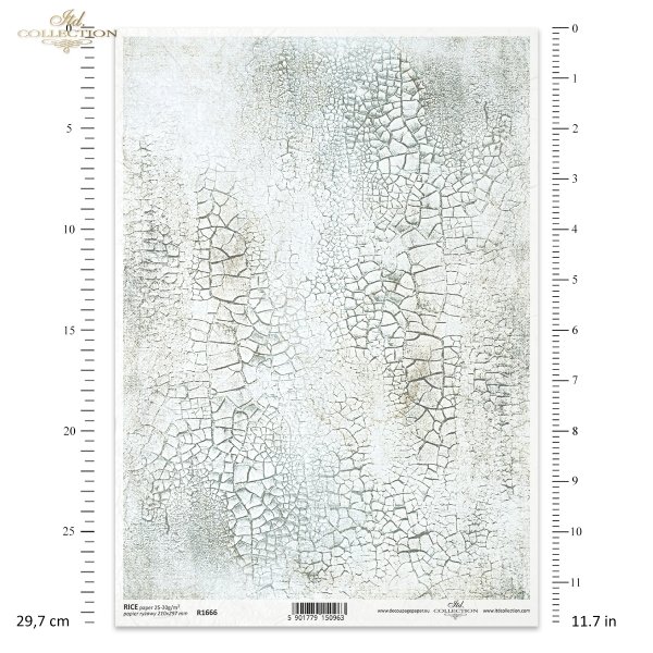 Papier decoupage, papier decoupage Shabby Chic, krak, spękania, spękalina, popękana farba, struktura, trójwymiarowe tło, tapeta, Shabby Chic for Spring, mini collection Shabby Chic for Spring, crack, cracked paint, crackle, texture