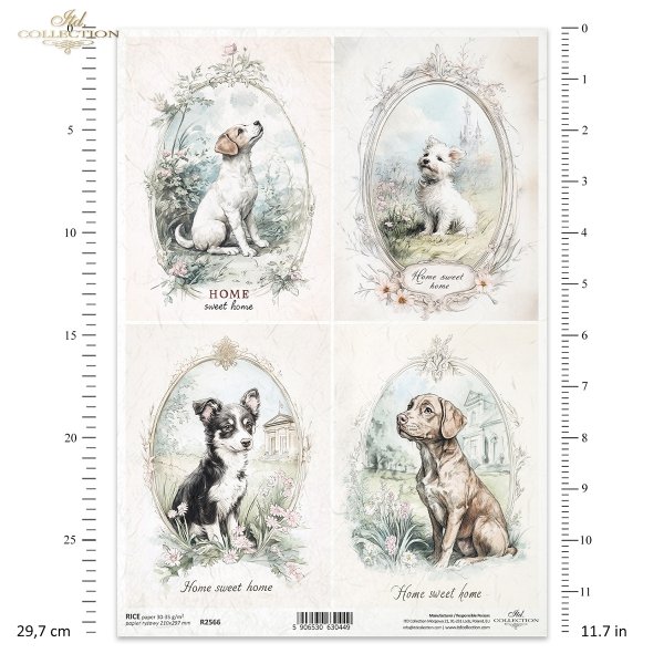 Reispapier für Serviettentechnik und Decoupage R2566