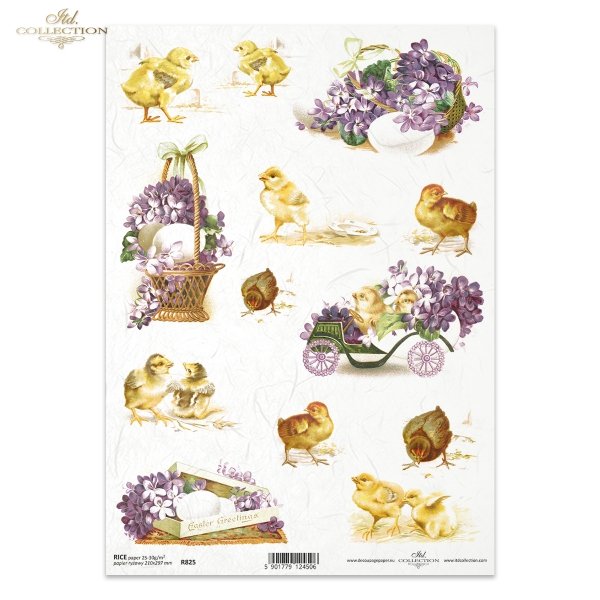Wielkanoc, tematy Wielkanocne, dekoracje wielkanocne, wiosna, koszyk, fiołki, kurczak, pisklak, jajko, jajka, R825, Easter, easter themes, easter decorations, spring, basket, violets, chicken, chick, chickadee, egg, Ostern, Osterthemen, Osterdekorationen,