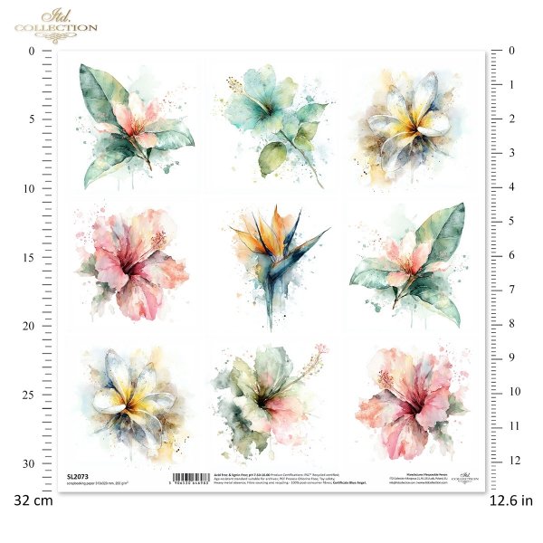 Papier für Scrapbooking SL2073