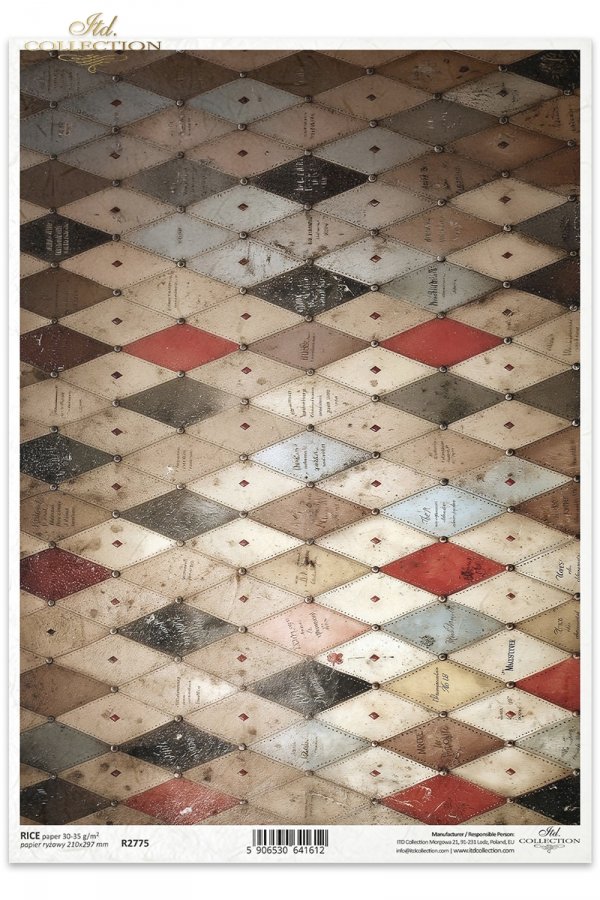 romby, wzór harlekin, diamenty, vintage, tekstura grunge, stare pismo, nity, patyna, tło, retro*rhombuses, harlequin pattern, diamonds, vintage, grunge texture, old writing, rivets, patina, background, retro