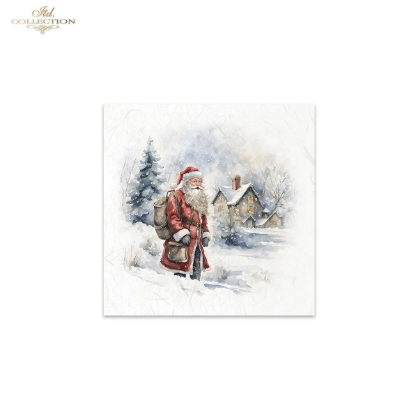 zimowe widoczki, Święty Mikołaj*winter views, Father Christmas, Santa Claus*Winteransichten, Weihnachtsmann*vistas invernales, Papá Noel