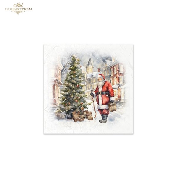 zimowe widoczki, Święty Mikołaj*winter views, Father Christmas, Santa Claus*Winteransichten, Weihnachtsmann*vistas invernales, Papá Noel