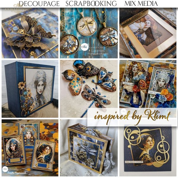 Inspired by Klimt - Inspiracje Klimtem * 