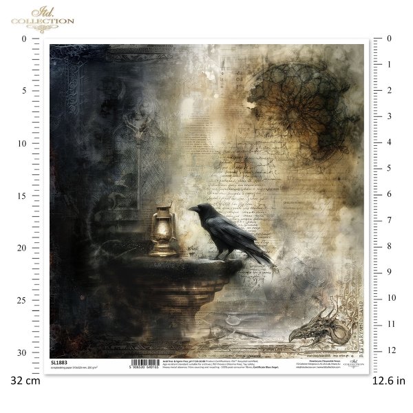 Papier für Scrapbooking SL1883