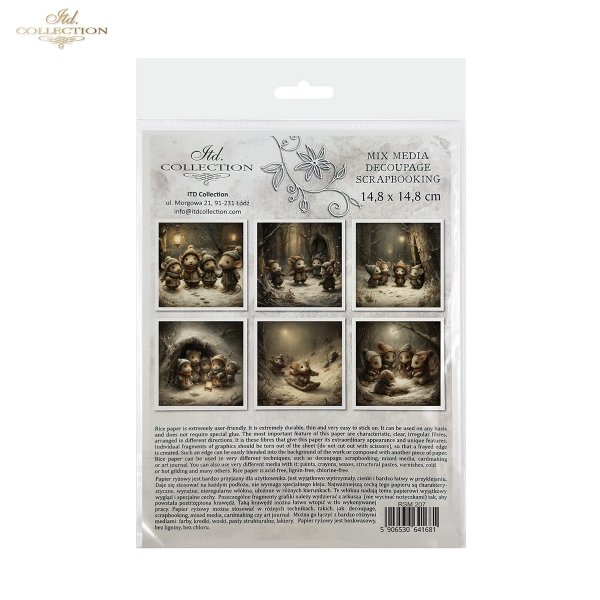 Reispapier Satz RSM207