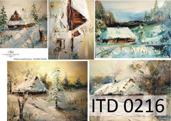 Papier für Serviettentechnik und Decoupage D0216M