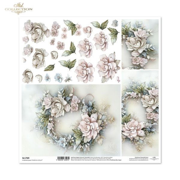 Celebrate the Moments * Celebruj Chwile - kwiaty 3D, wieńce kwiatowe, 3D effect*floral wreaths, flowers, garlands, 3D effect * Blumenkränze, Blumen, Girlanden, 3D-Effekt *coronas florales, flores, guirnaldas, efecto 3D 